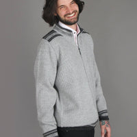 Susan Fosse - Stølen Men's Cardigan - Grey