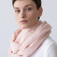 Linen Scarf - Rosa