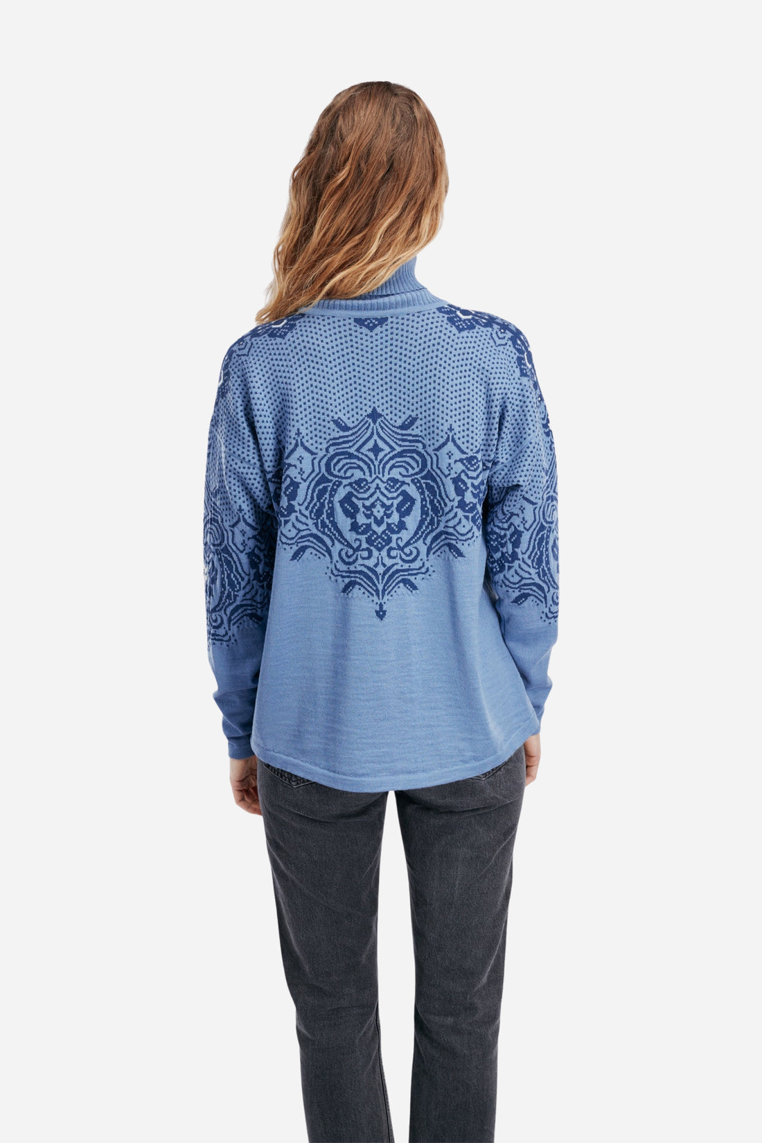 Dale of Norway - Rosendal Women's Sweater - Blue