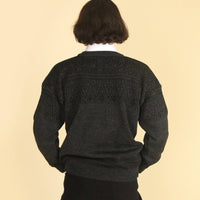 Susan Fosse - Askøy Men's Crew Neck Sweater - Navy