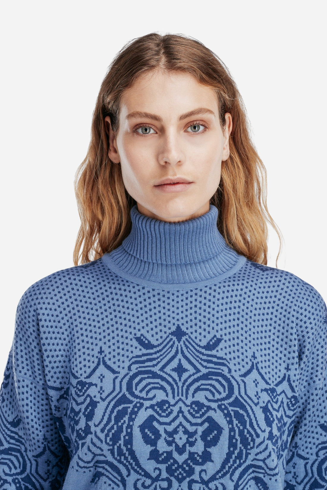 Dale of Norway - Rosendal Women's Sweater - Blue