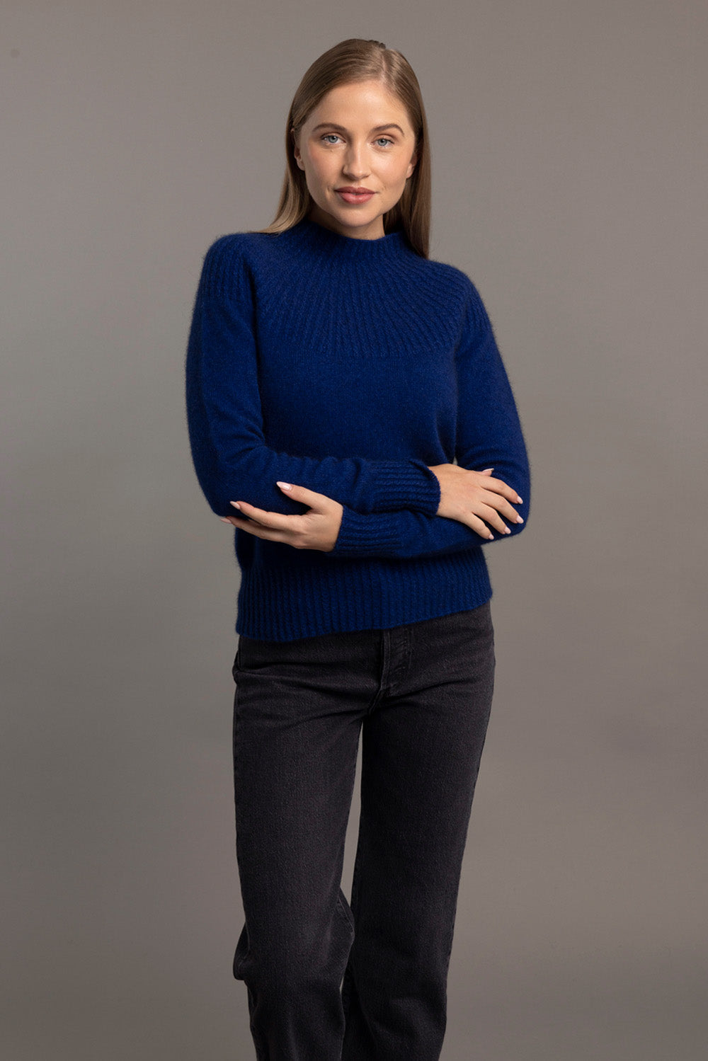 Possum - Cable Jersey - Colbalt