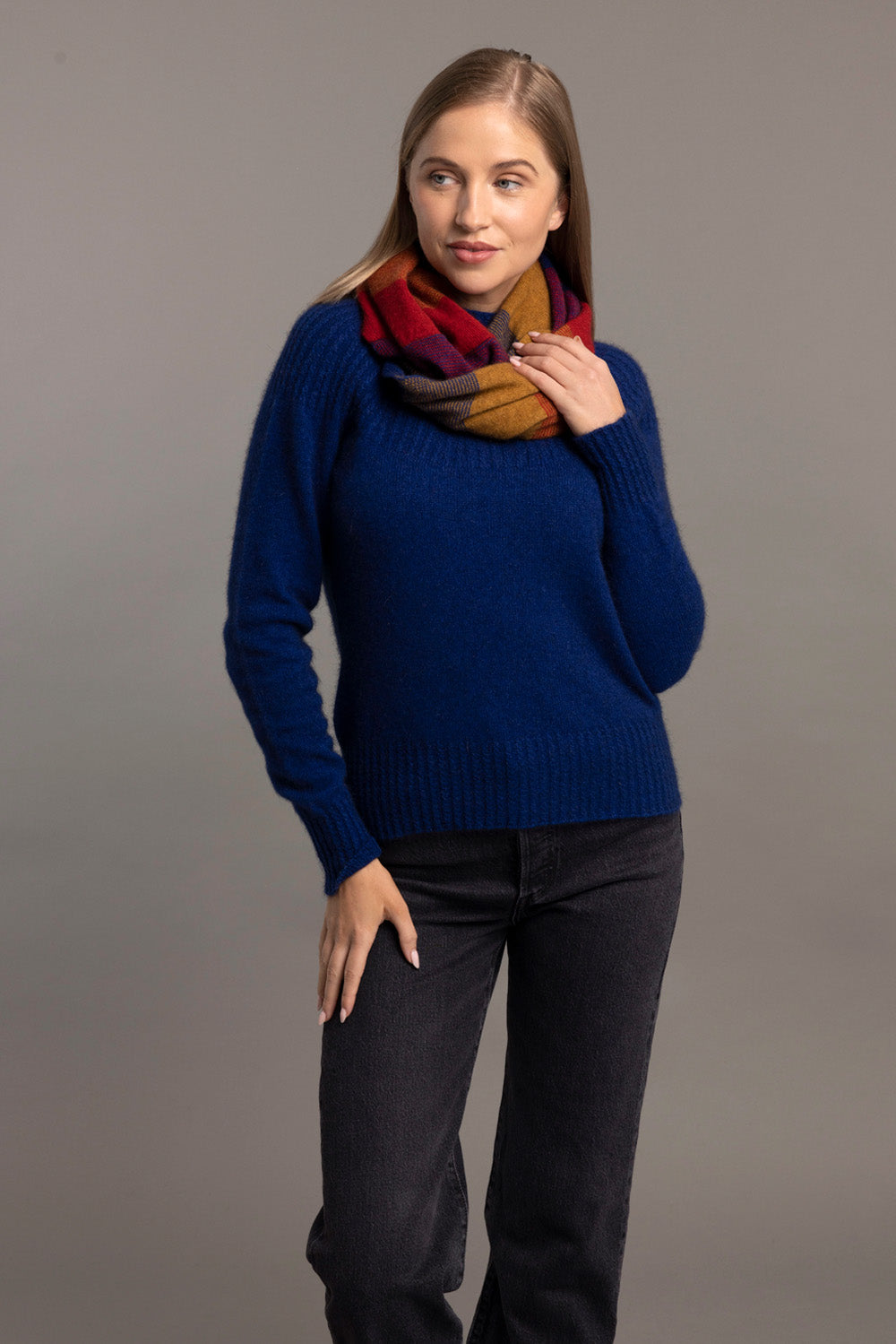Possum - Cable Jersey - Colbalt