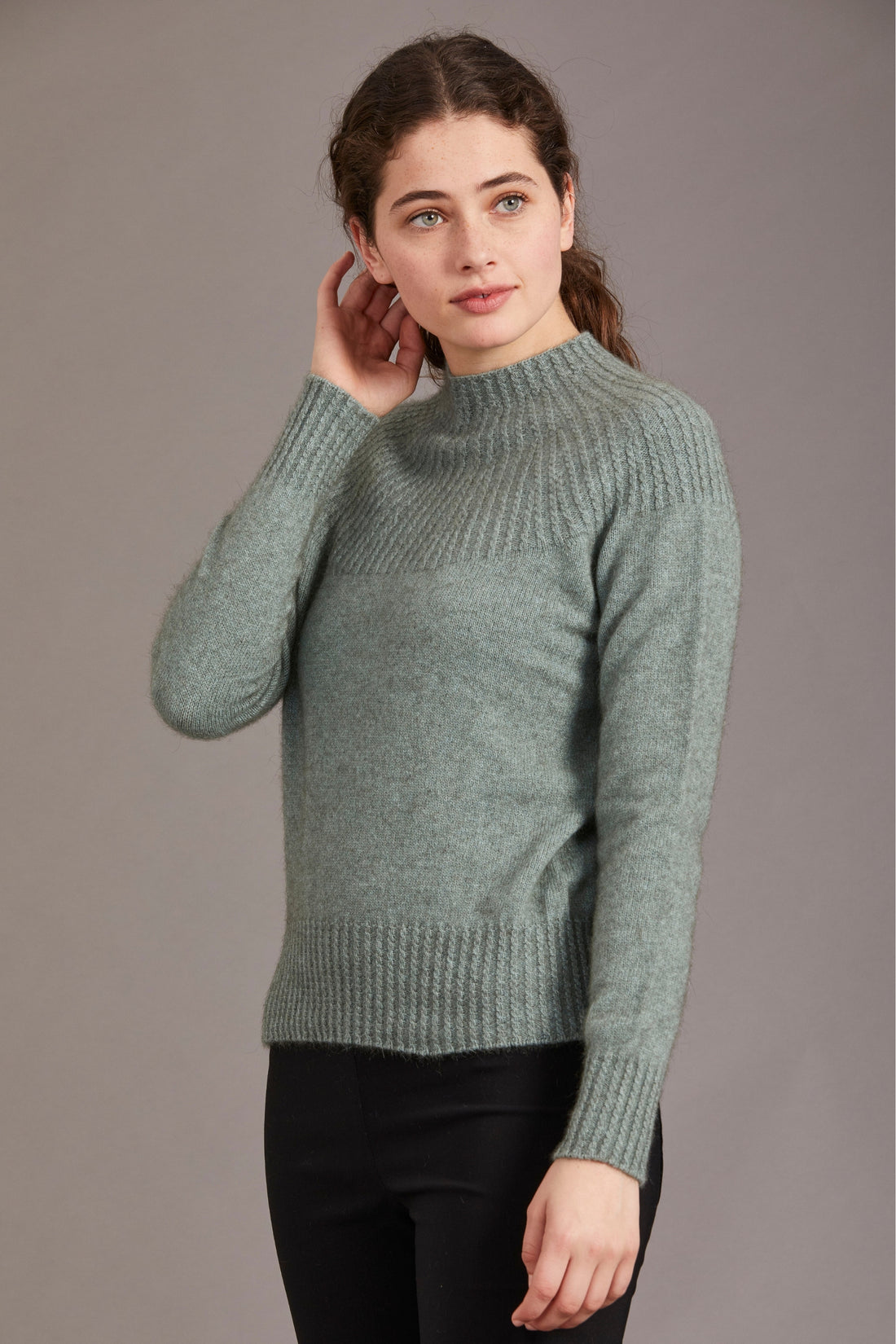 Possum - Cable Jersey - Mint