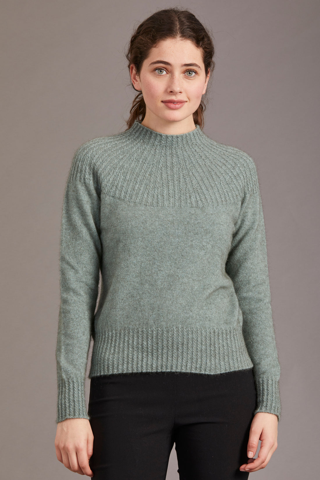 Possum - Cable Jersey - Mint