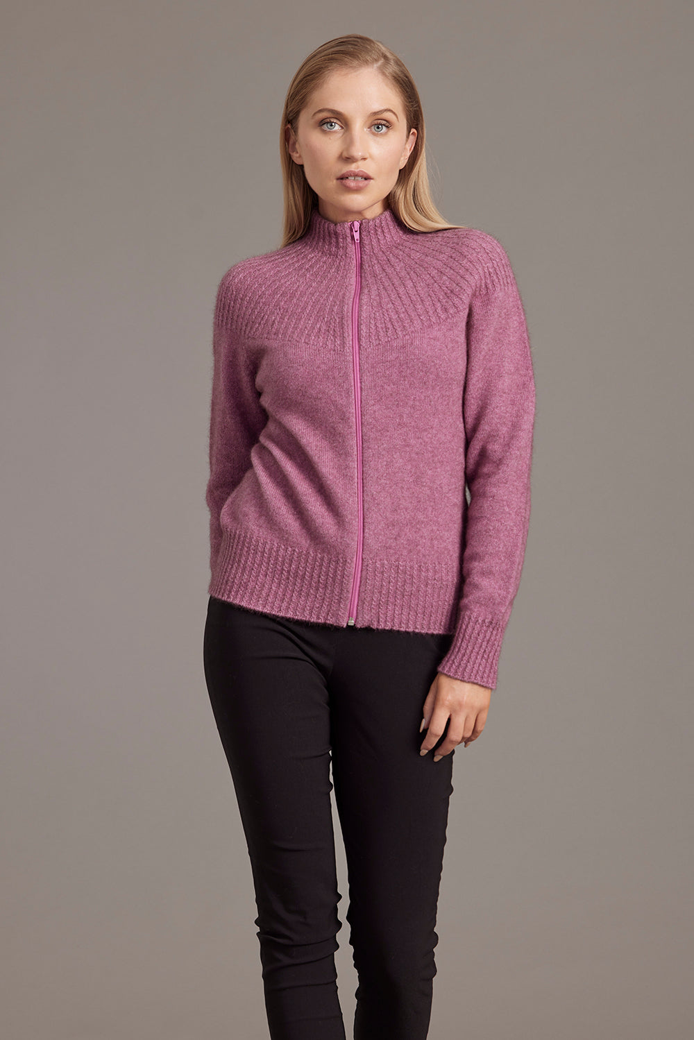 Possum - Zip Jacket - Heather