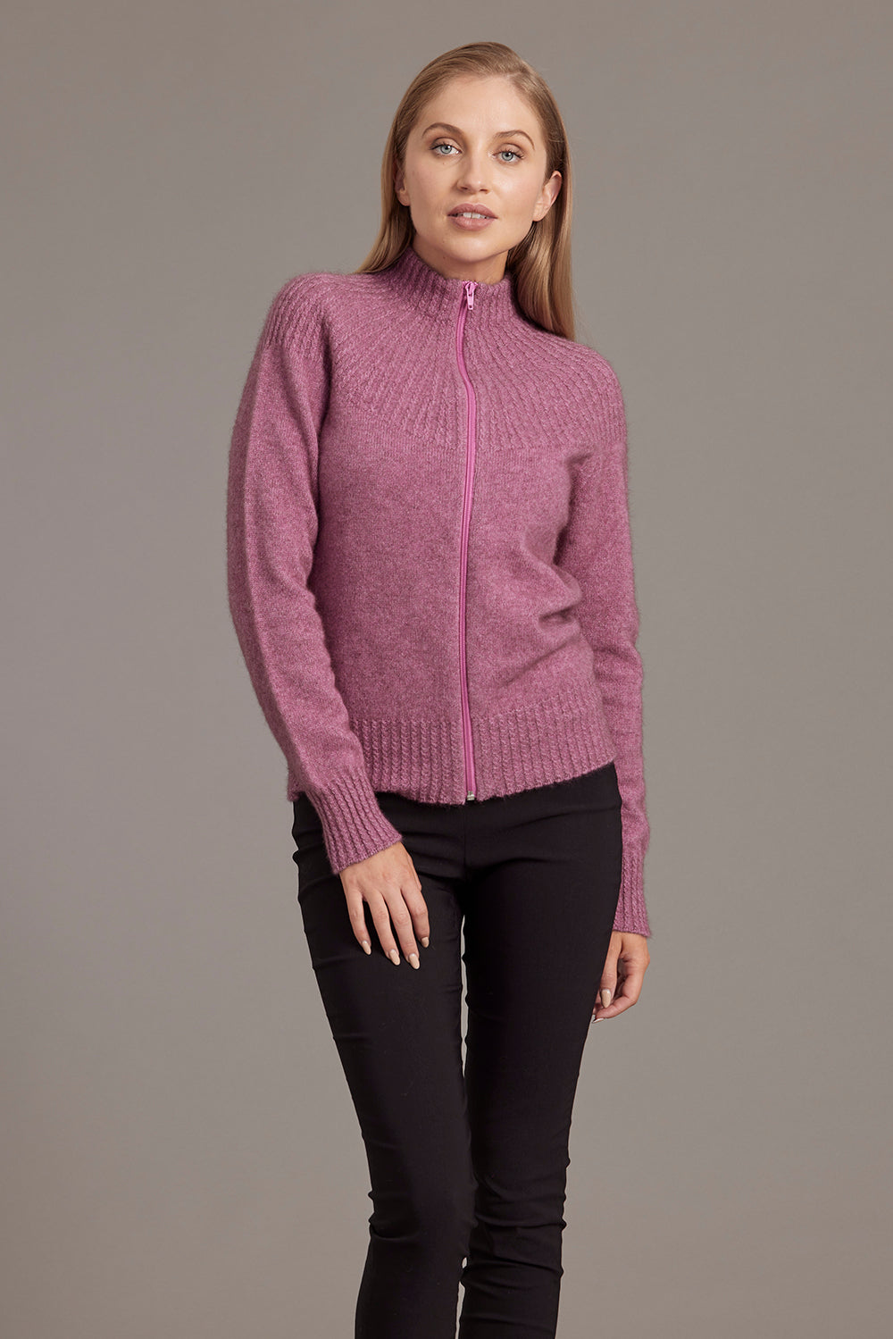 Possum - Zip Jacket - Heather