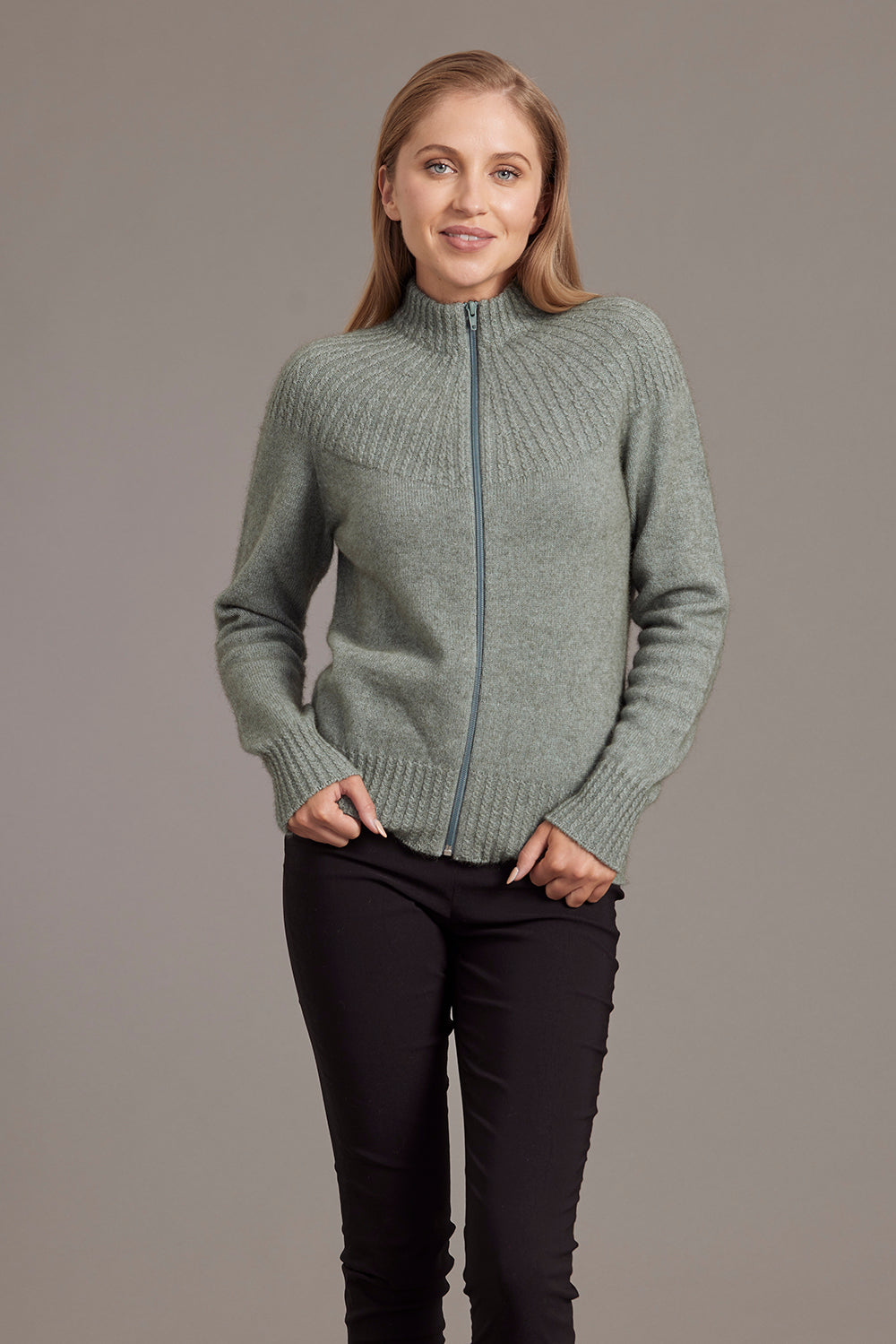 Possum - Zip Jacket - Mint