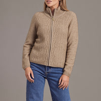McDonald - Cable Jacket - Mocha
