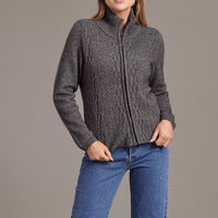 Possum - Zip Jacket - Pewter