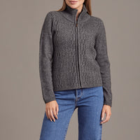 Possum - Zip Jacket - Pewter