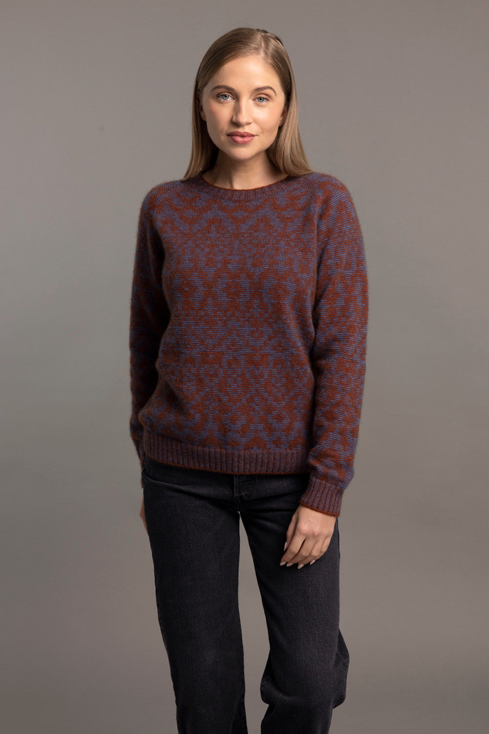 Possum - Fair Isle Pullover - Spice