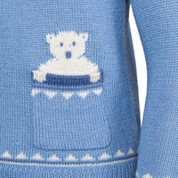 Norlender - Children's Polar Sweater - Blue