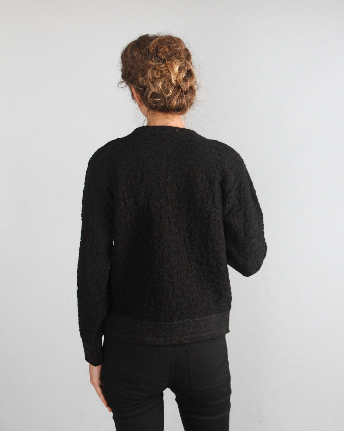 Susan Fosse - Bryggen Cardigan - Black