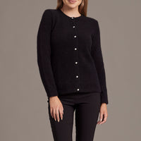 Possum - Crystal Cardigan - Black