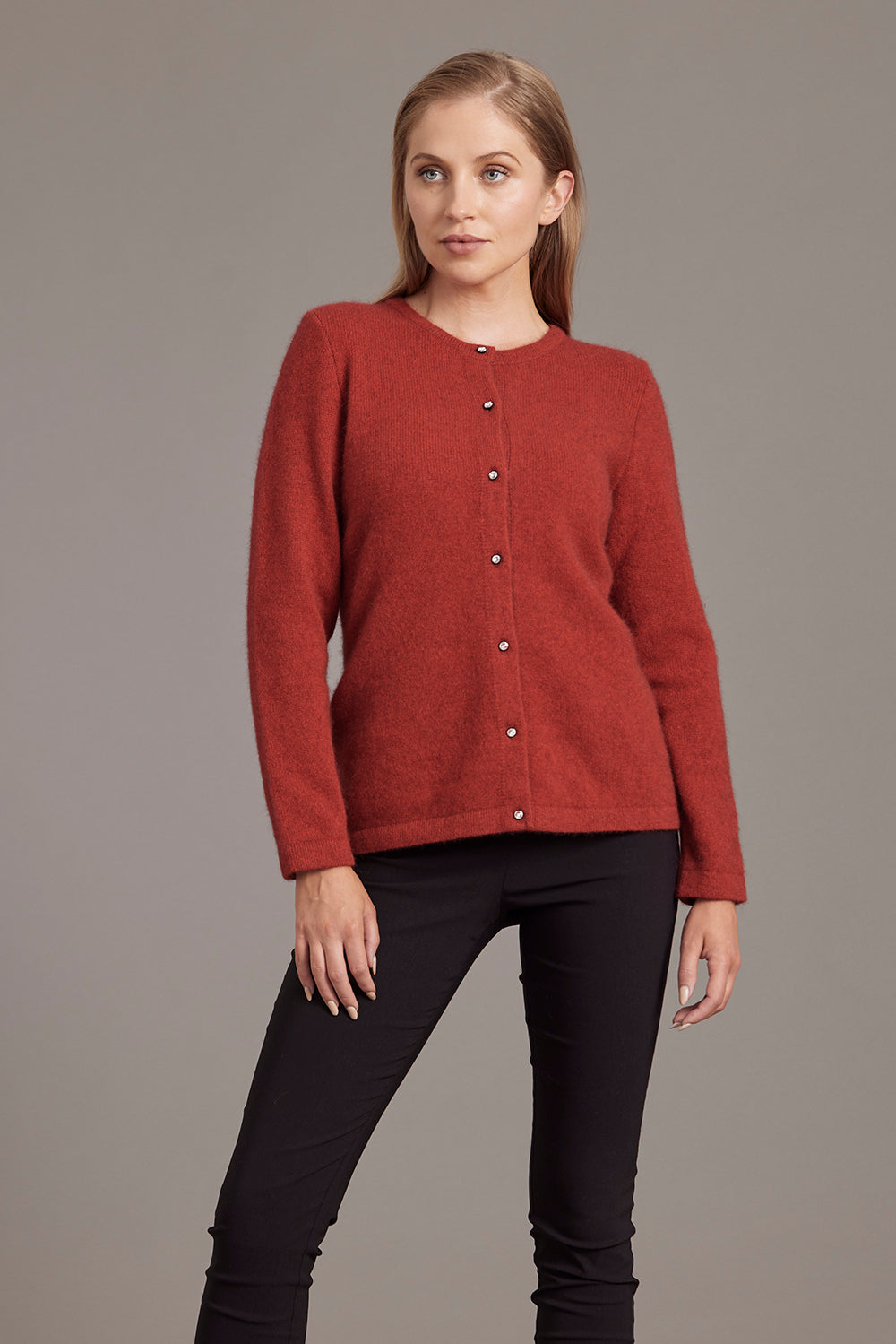 Possum - Crystal Cardigan - Red