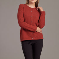 Possum - Crystal Cardigan - Red