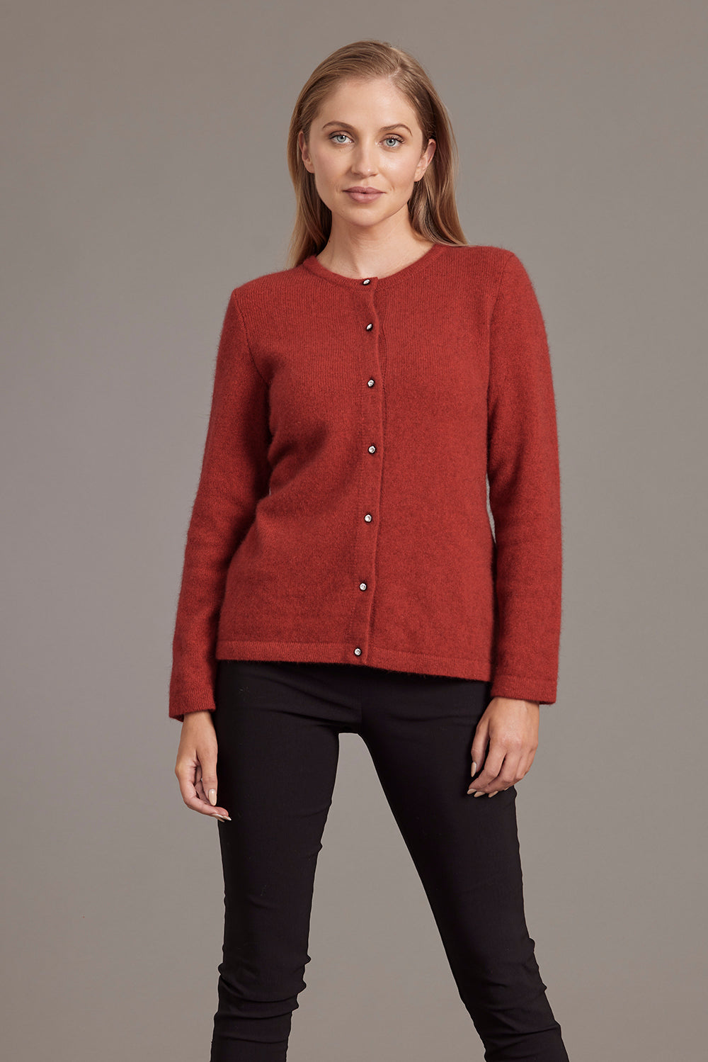 Possum - Crystal Cardigan - Red