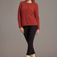 Possum - Crystal Cardigan - Red