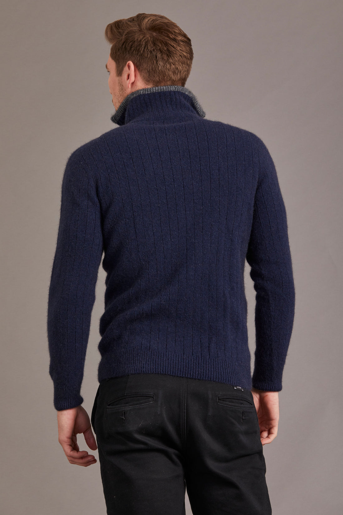 Possum - Cable Jersey - Navy