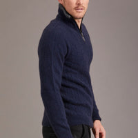 Possum - Cable Jersey - Navy