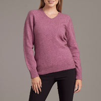 Possum - V-Neck Pullover - Heather