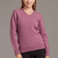 Possum - V-Neck Pullover - Heather
