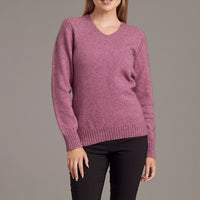 Possum - V-Neck Pullover - Heather