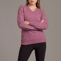 Possum - V-Neck Pullover - Heather