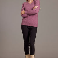 Possum - V-Neck Pullover - Heather