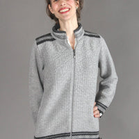 Susan Fosse - Stølen Cardigan - Grey