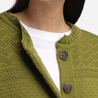 Dale of Norway - Lusa Cardigan - Alum Green