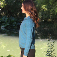 Possum - Rangitoto Cable Jacket - Teal