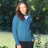 Possum - Rangitoto Cable Jacket - Teal