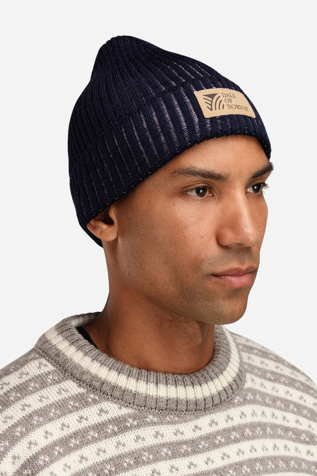 Dale of Norway - Alvoy Hat - Navy & Orchid