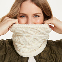 Aran - Diamond Snood