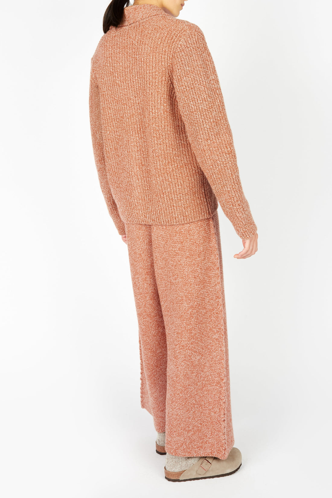 Irish - Robin Shawl Cardigan - Cedar Marl
