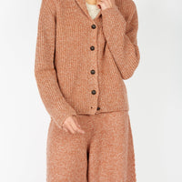 Irish - Robin Shawl Cardigan - Cedar Marl