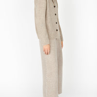 Irish - Robin Shawl Cardigan - Eggshell