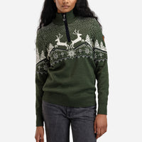 Dale of Norway - Christmas Women's Sweater - Loden