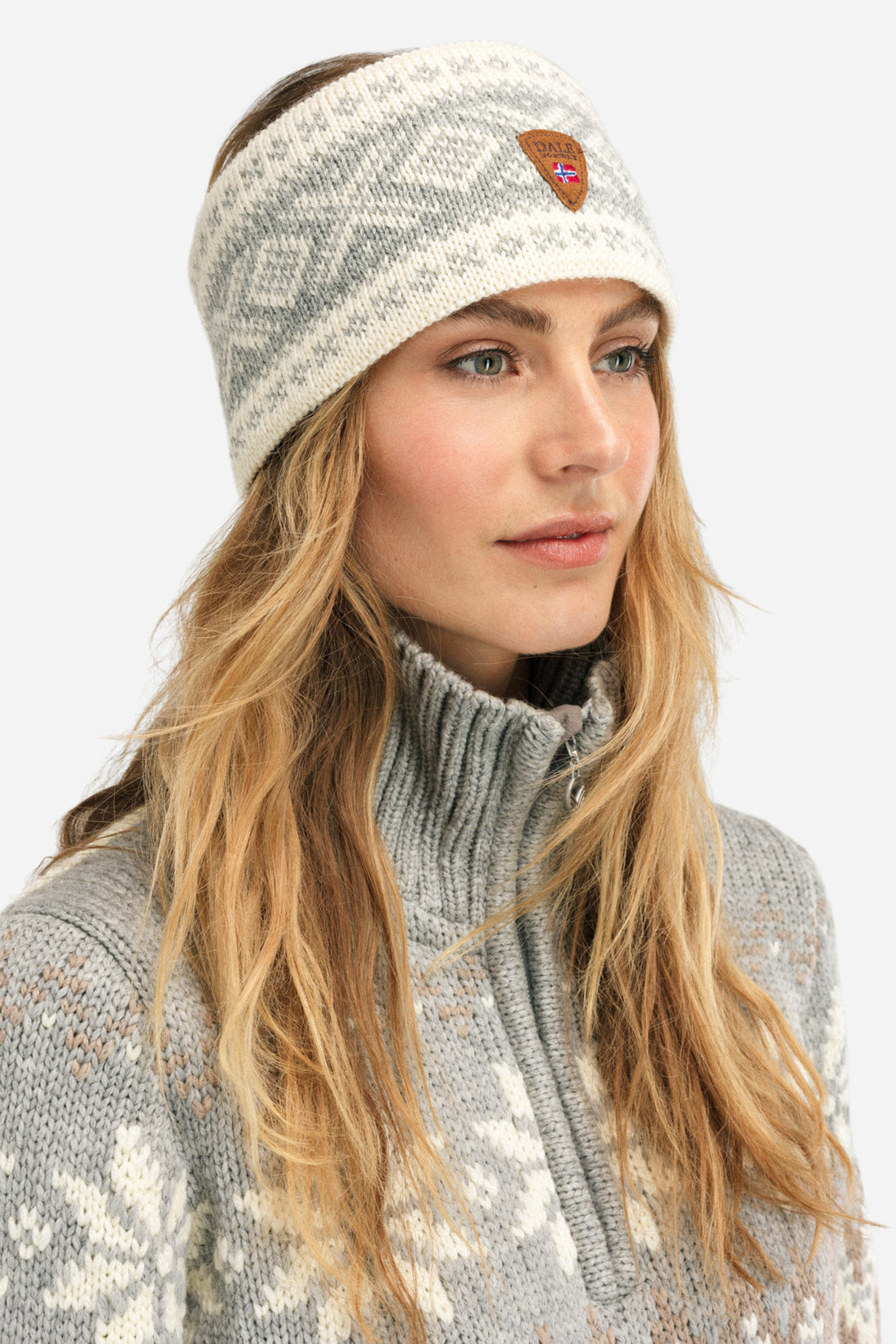 Dale of Norway - Cortina 1956 Unisex Headband - Grey