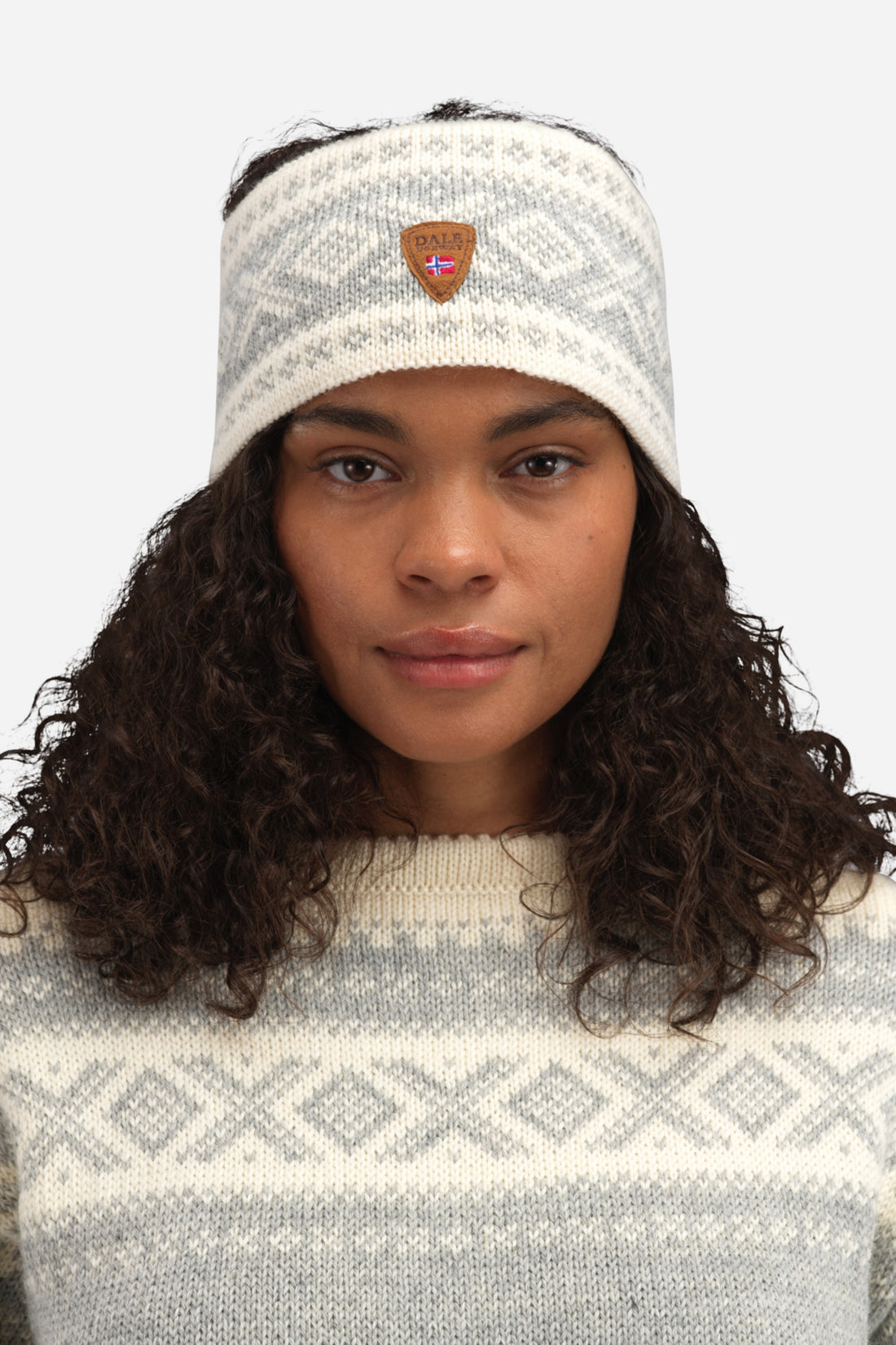 Dale of Norway - Cortina 1956 Unisex Headband - Grey