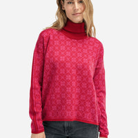 Dale of Norway - Firda Women's Sweater - Raspberry