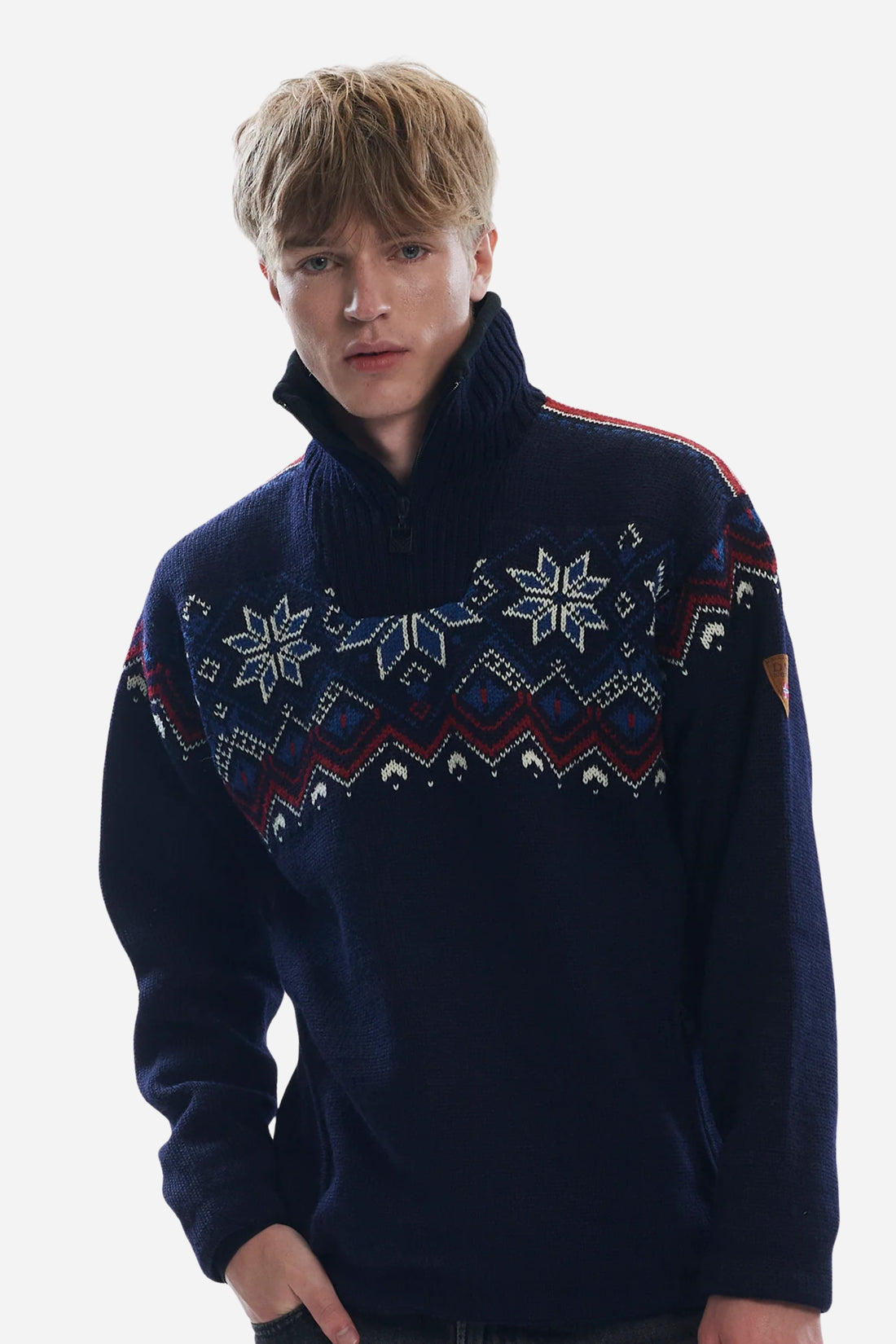 Dale of Norway - Fongen Weather Proof Men's Sweater - Navy
