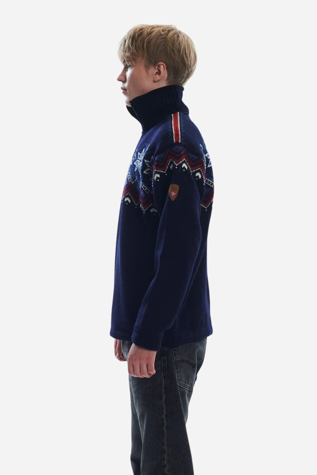 Dale of Norway - Fongen Weather Proof Men's Sweater - Navy