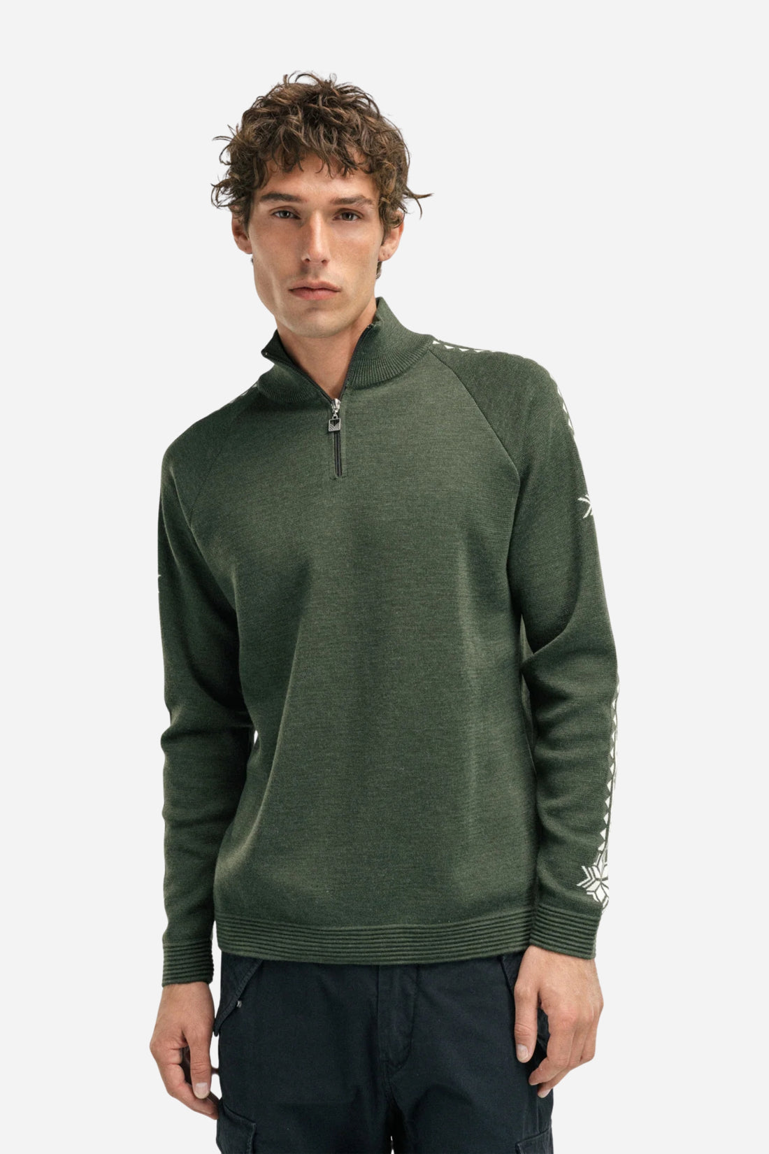 Dale of Norway - Geilo Men's Sweater - Dark green