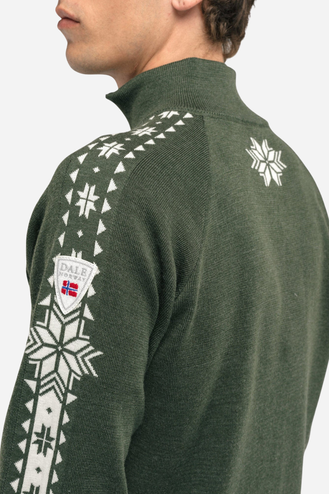 Dale of Norway - Geilo Men's Sweater - Dark green