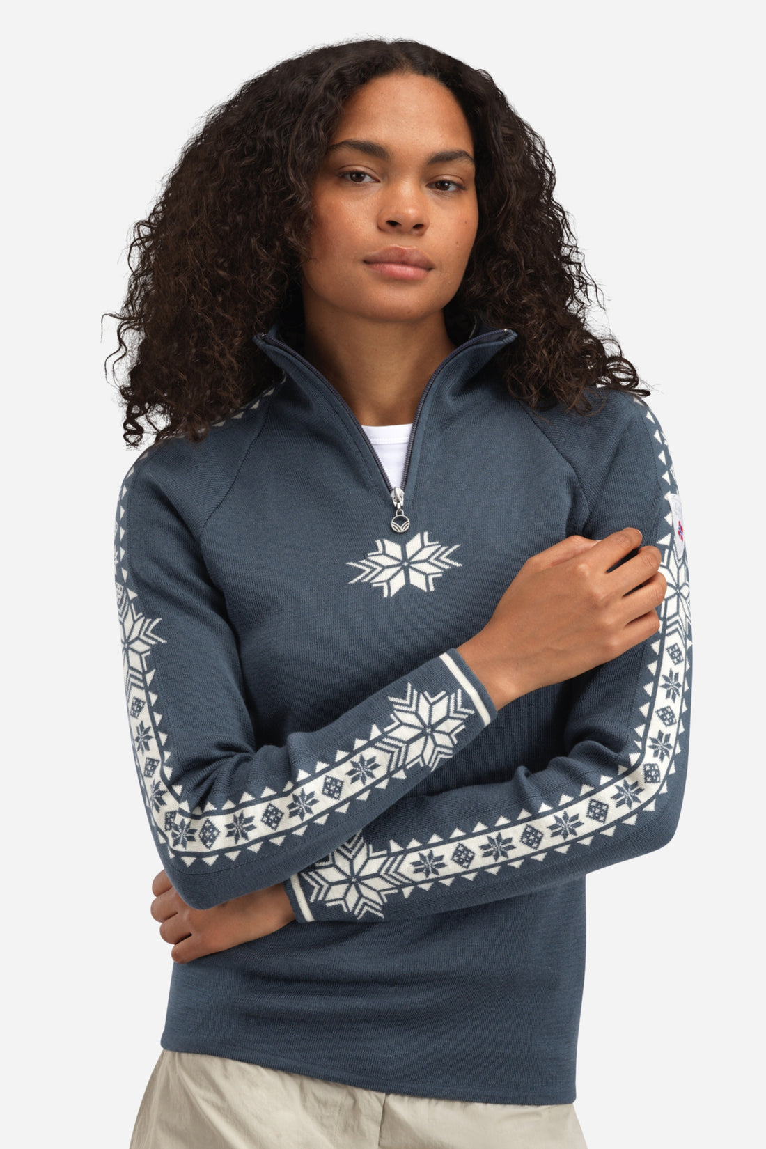 Dale of Norway - Geilo Women's Sweater - Steel