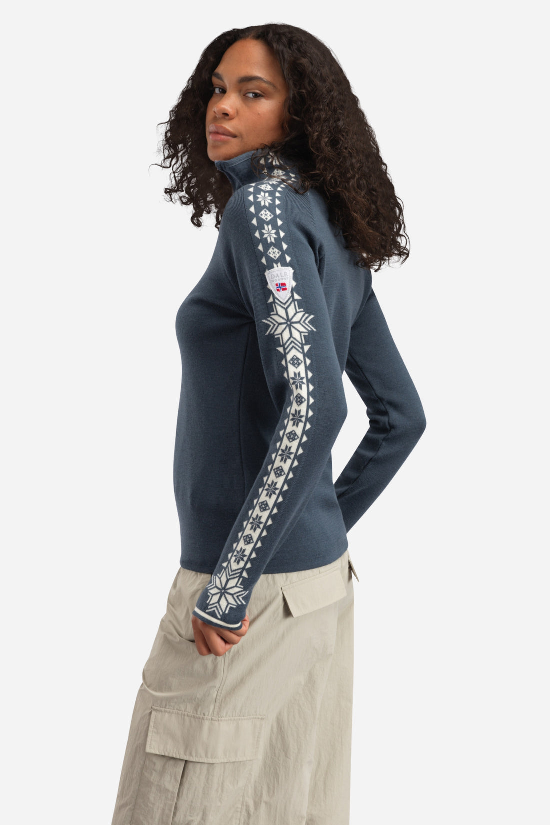 Dale of Norway - Geilo Women's Sweater - Steel