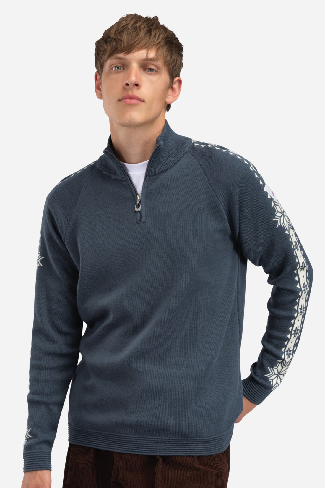 Dale of Norway - Geilo Men's Sweater - Steel